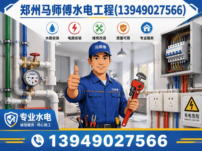 荥阳市郑州水电维修展示图