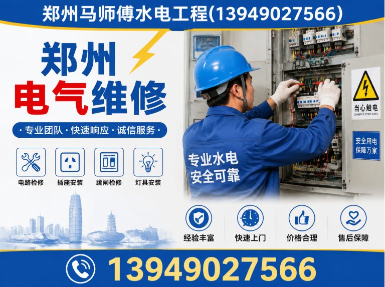 荥阳市郑州上门水电展示图